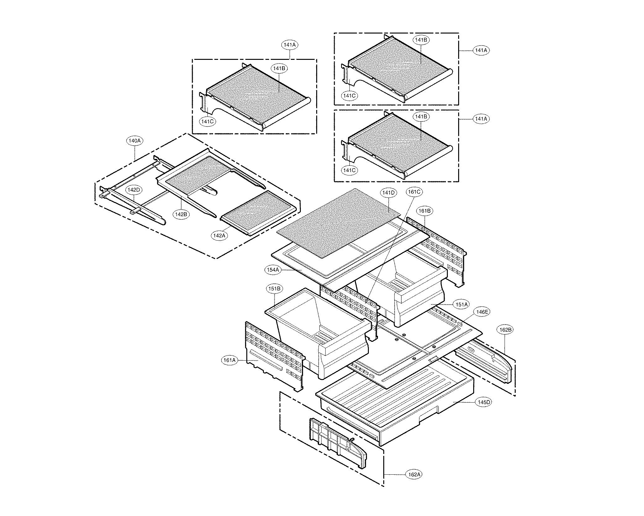Refrigerator parts