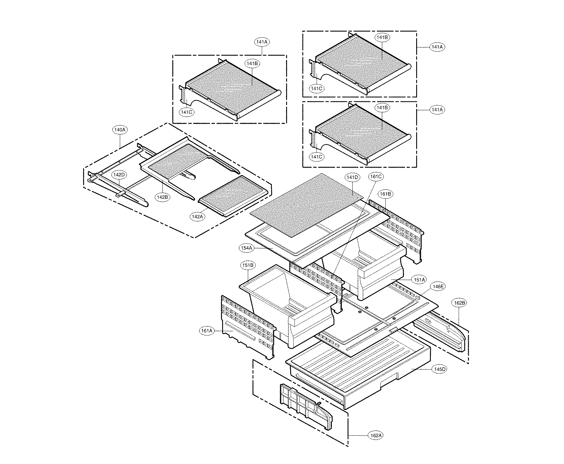 Refrigerator parts