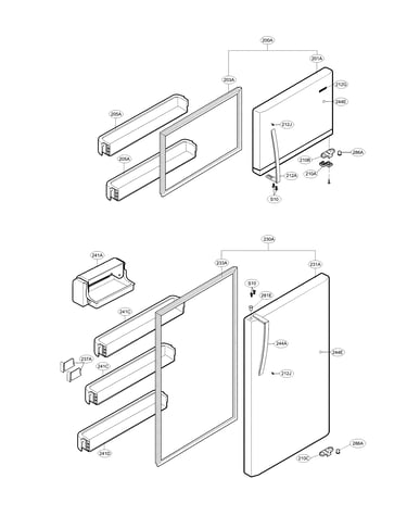 Door parts