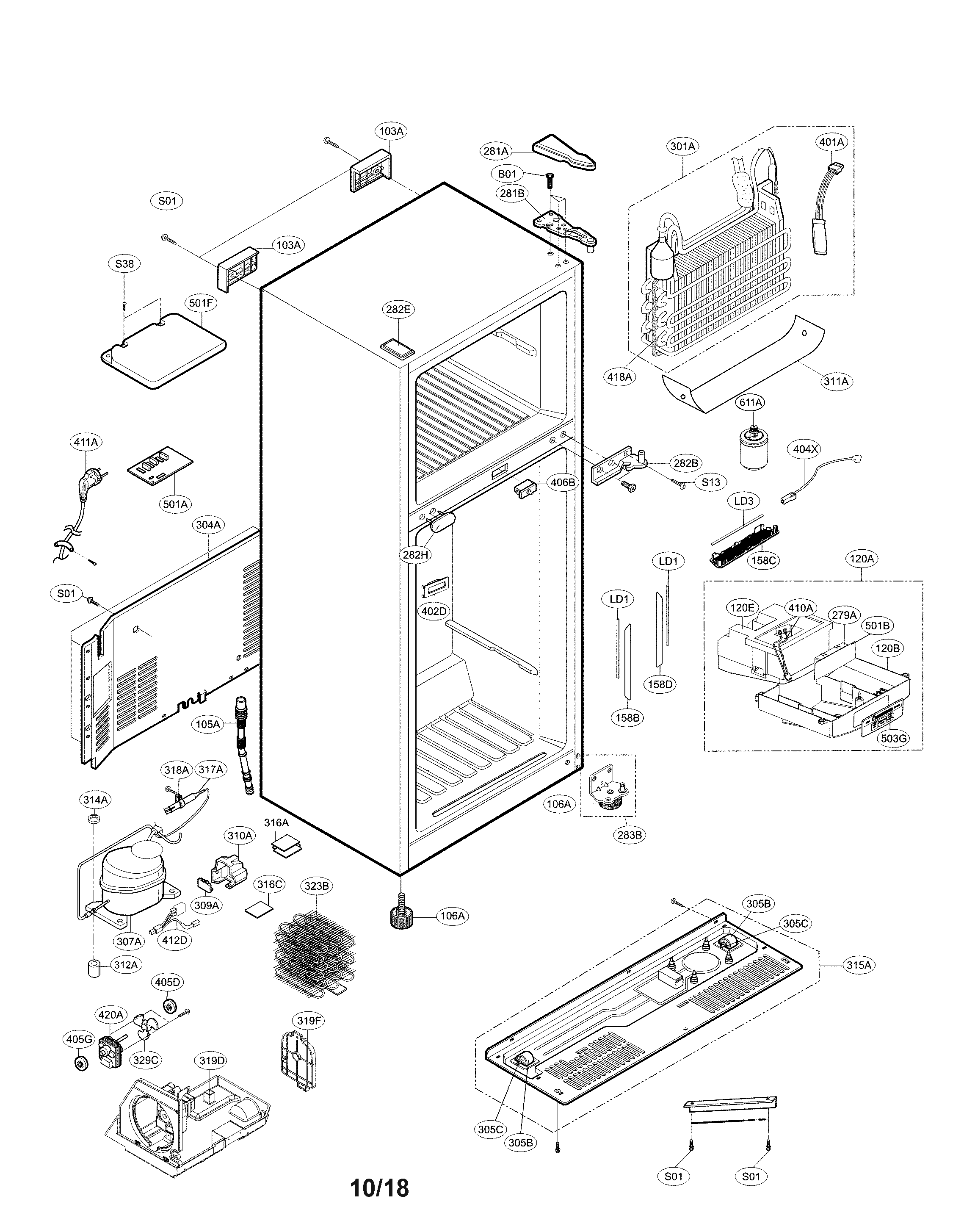 Case parts