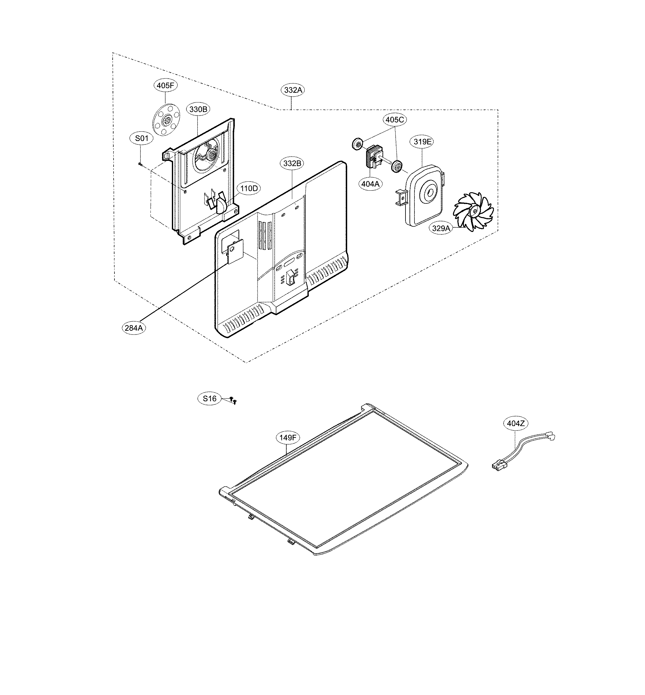 Freezer parts