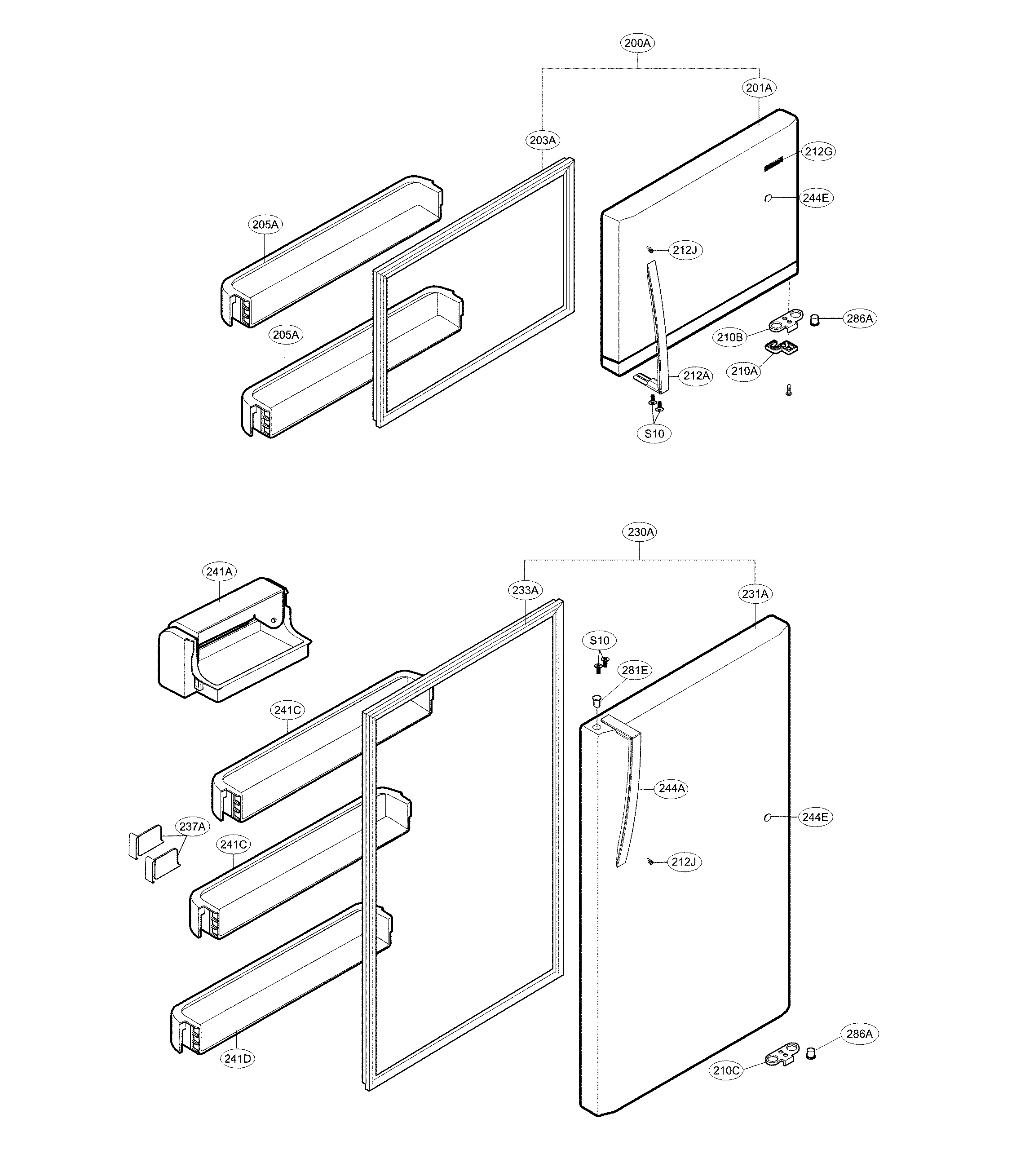 Door parts