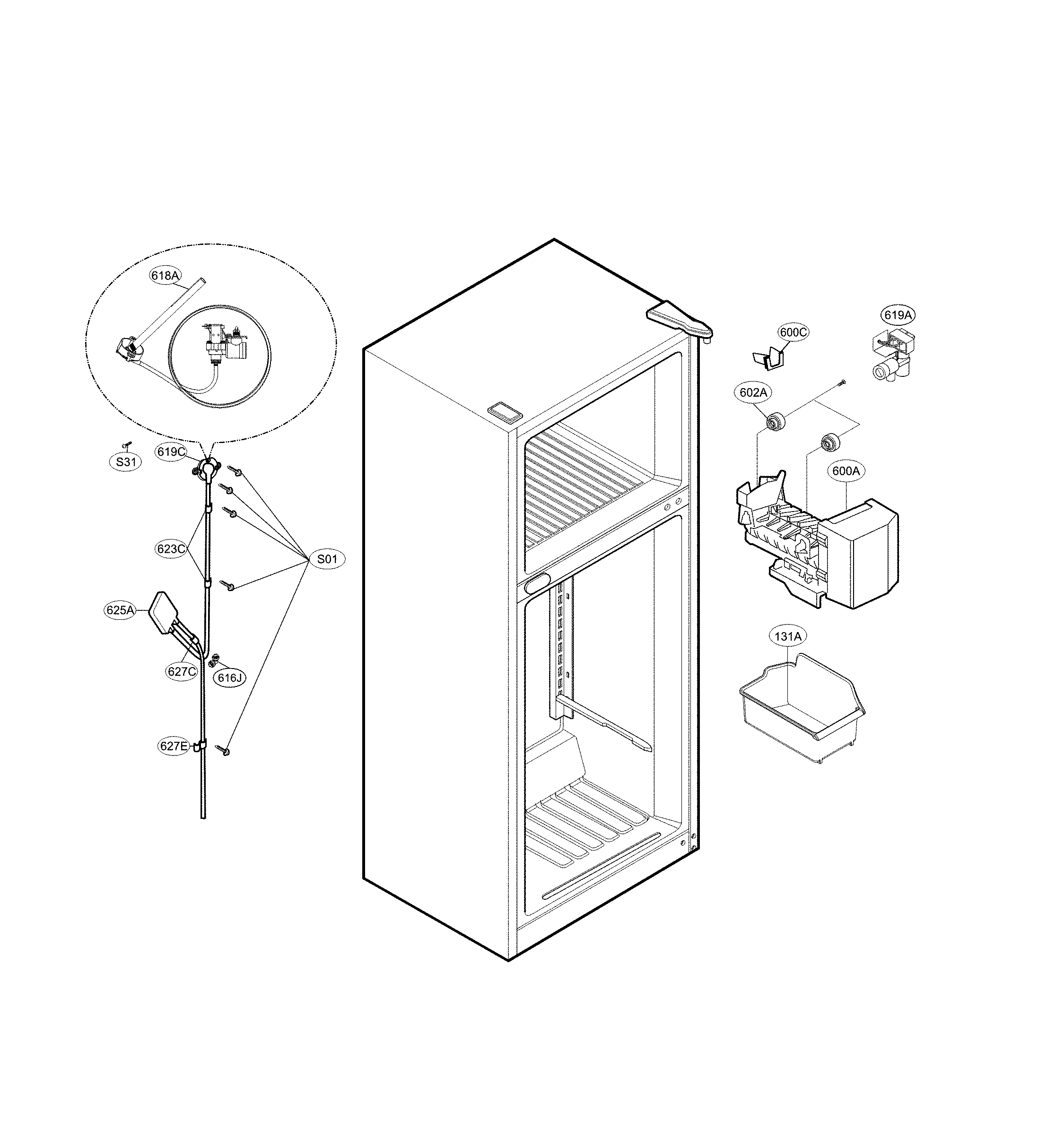 Ice maker parts