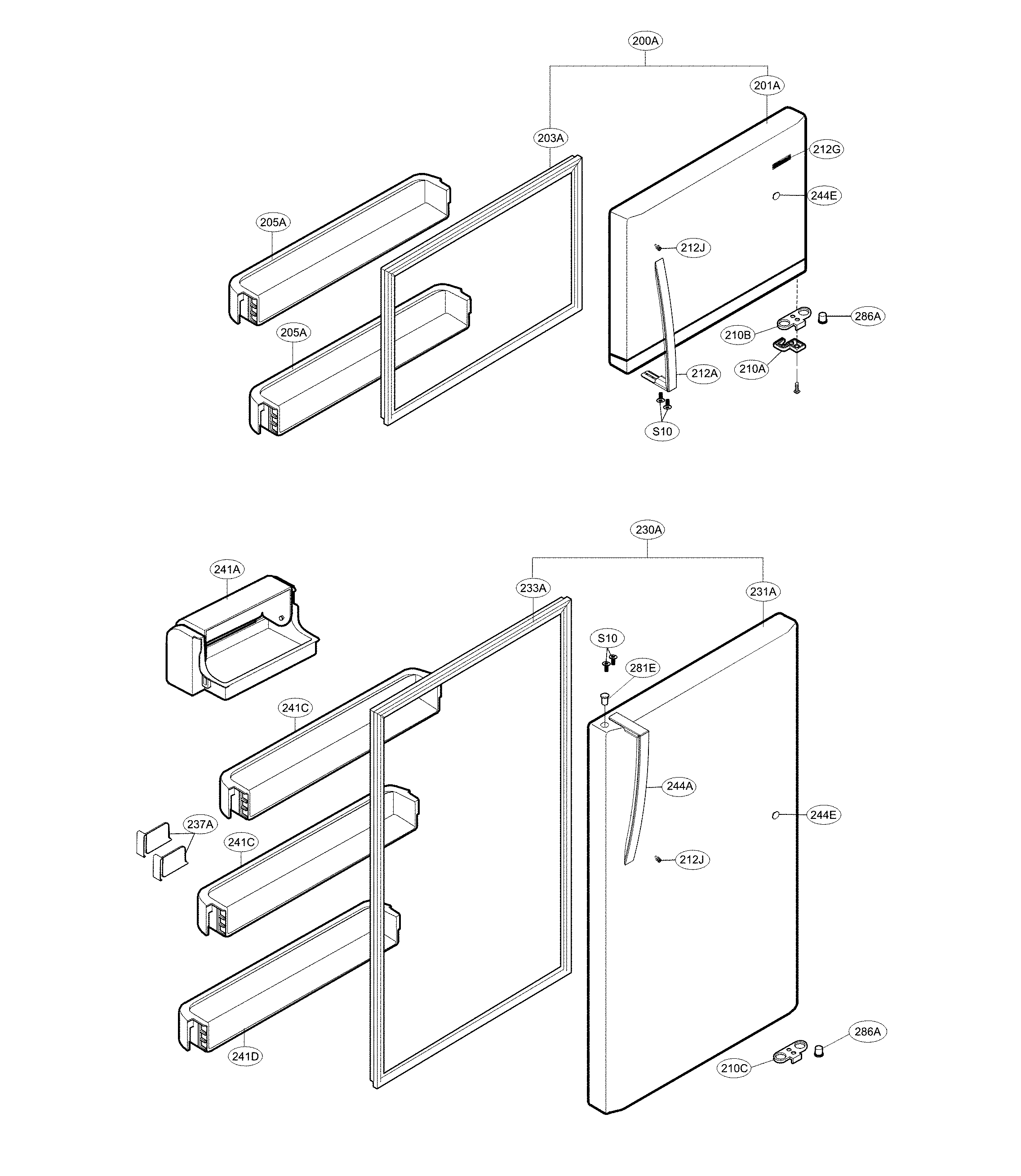 Door parts