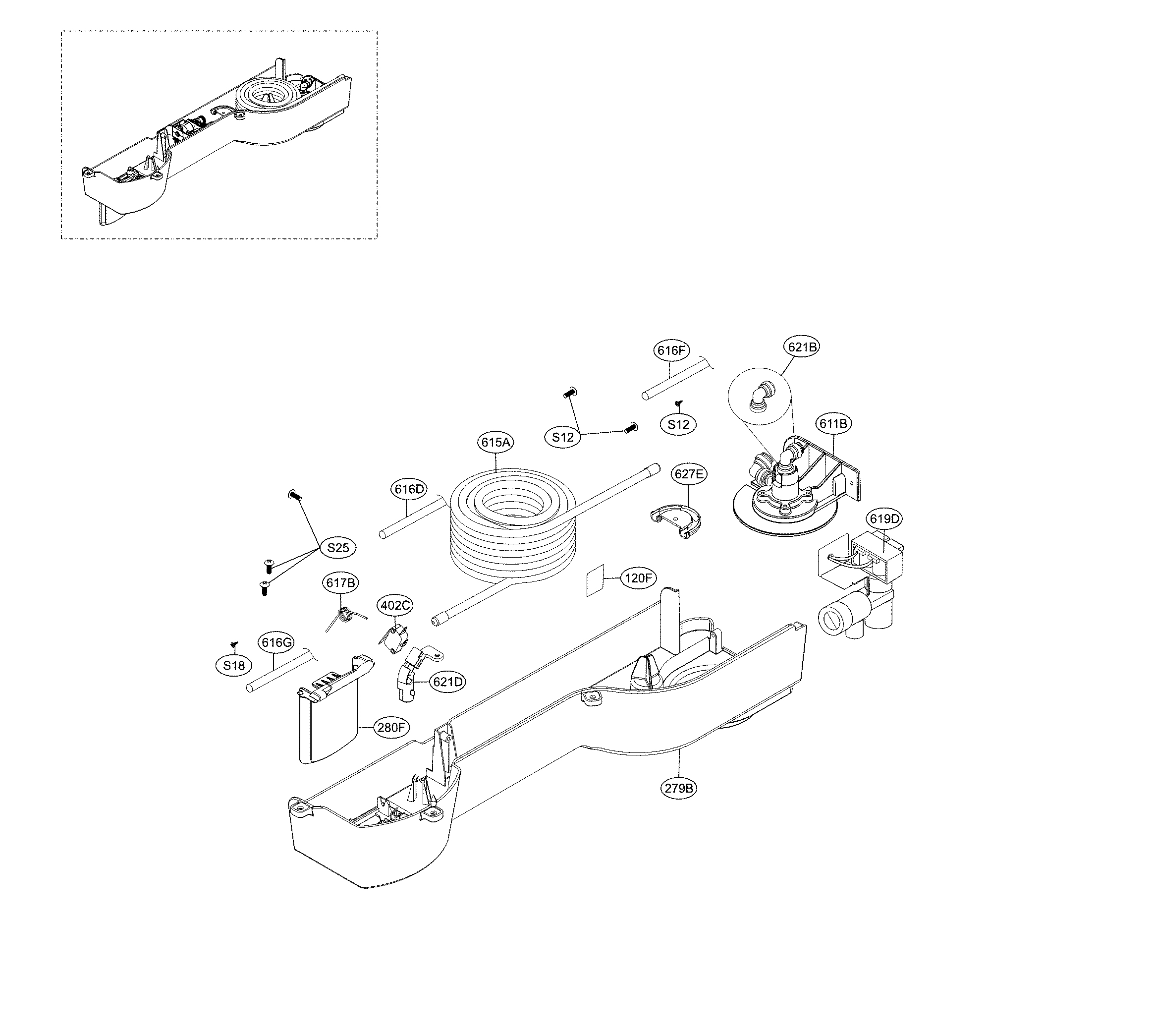Valve and water parts