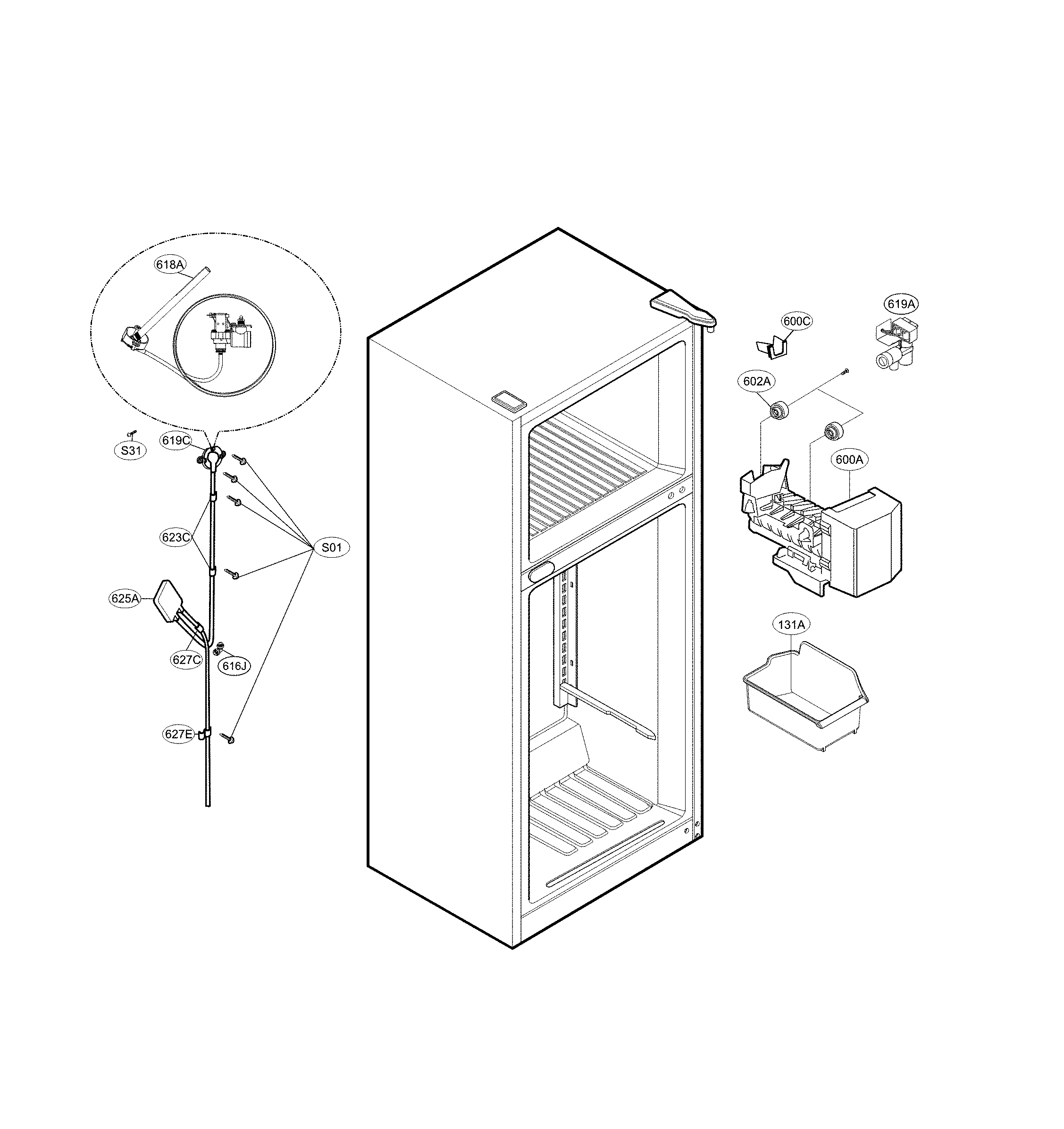 Ice maker parts