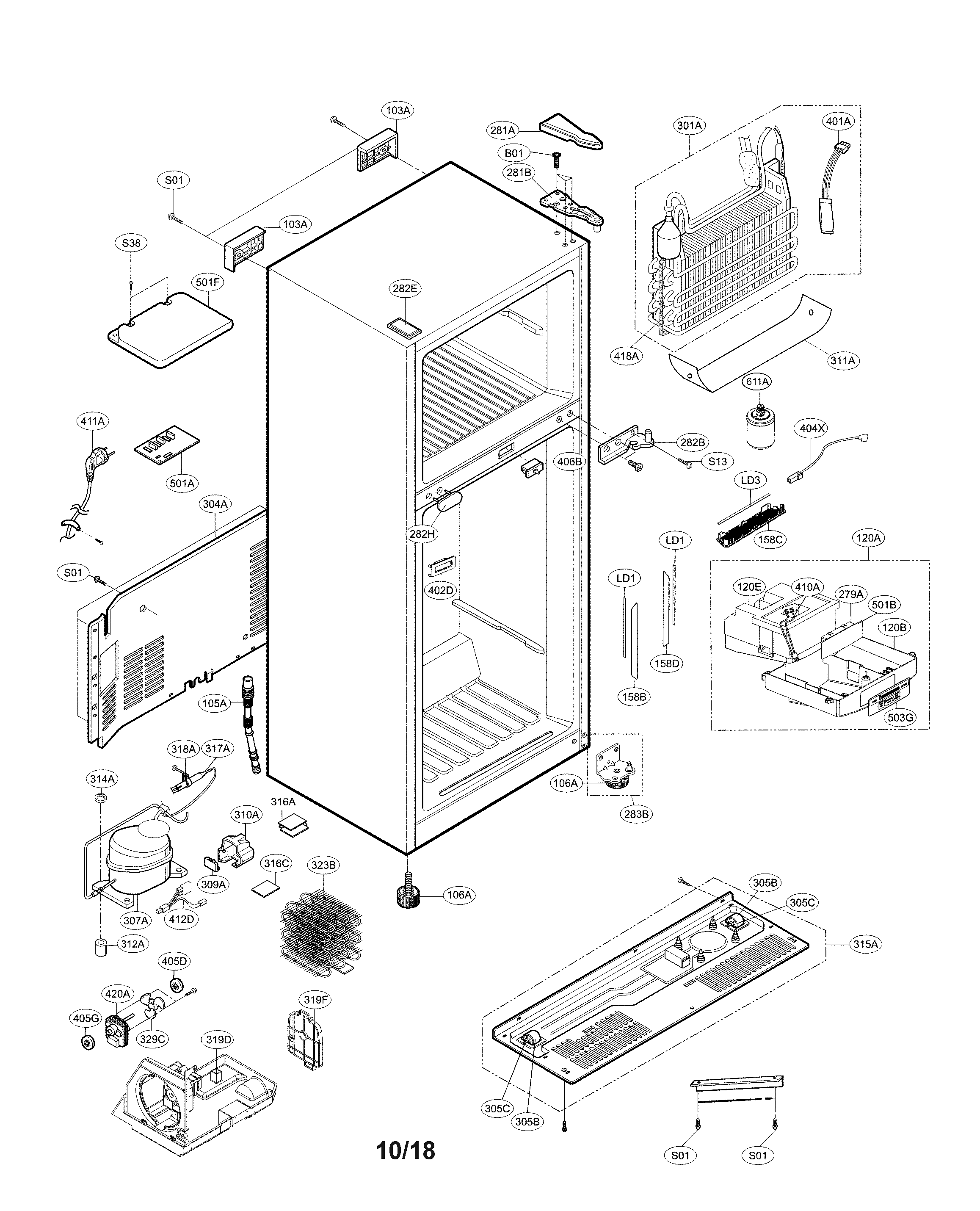 Case parts