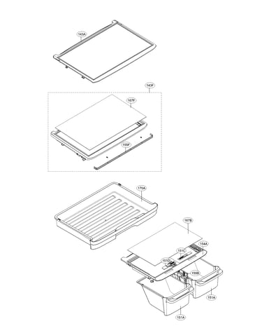 Refrigerator parts