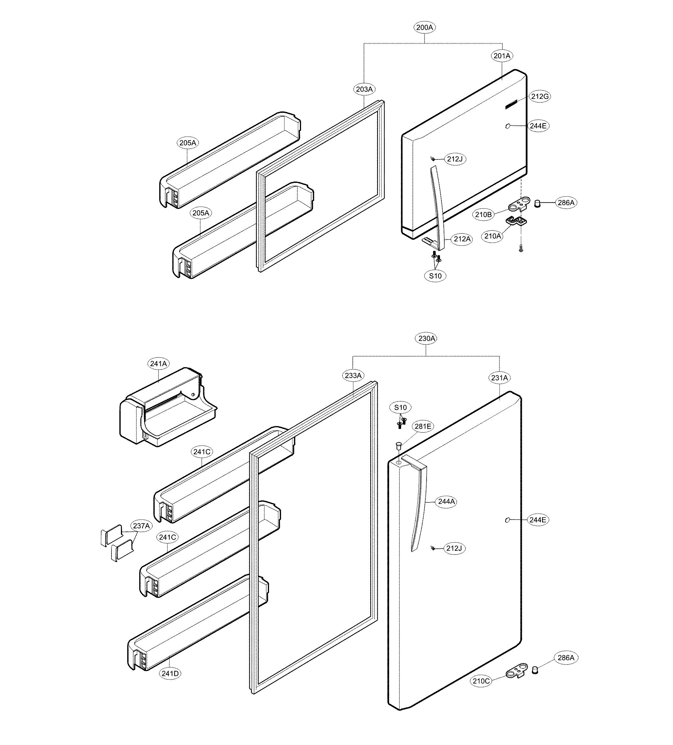 Door parts