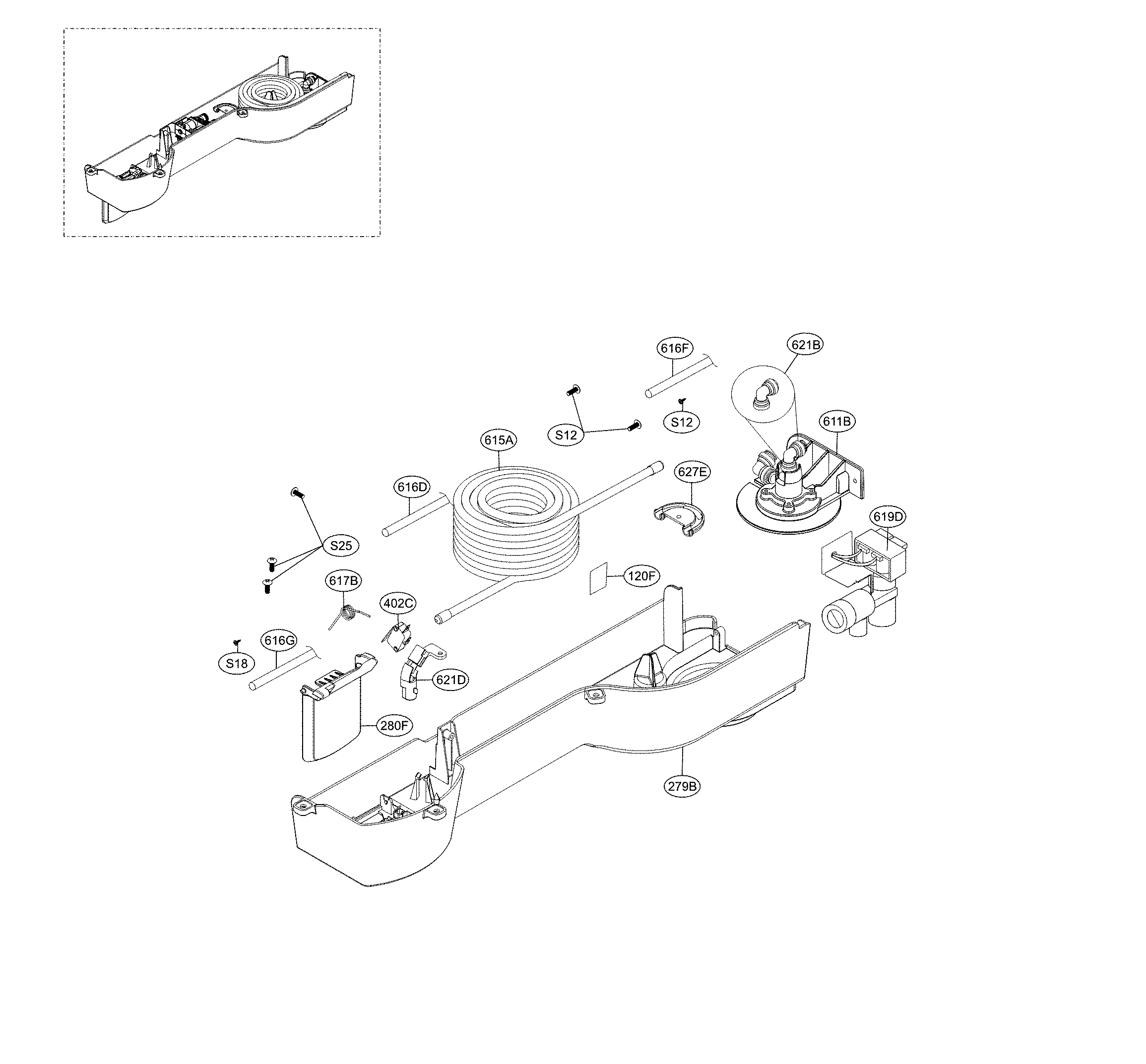 Valve and water parts