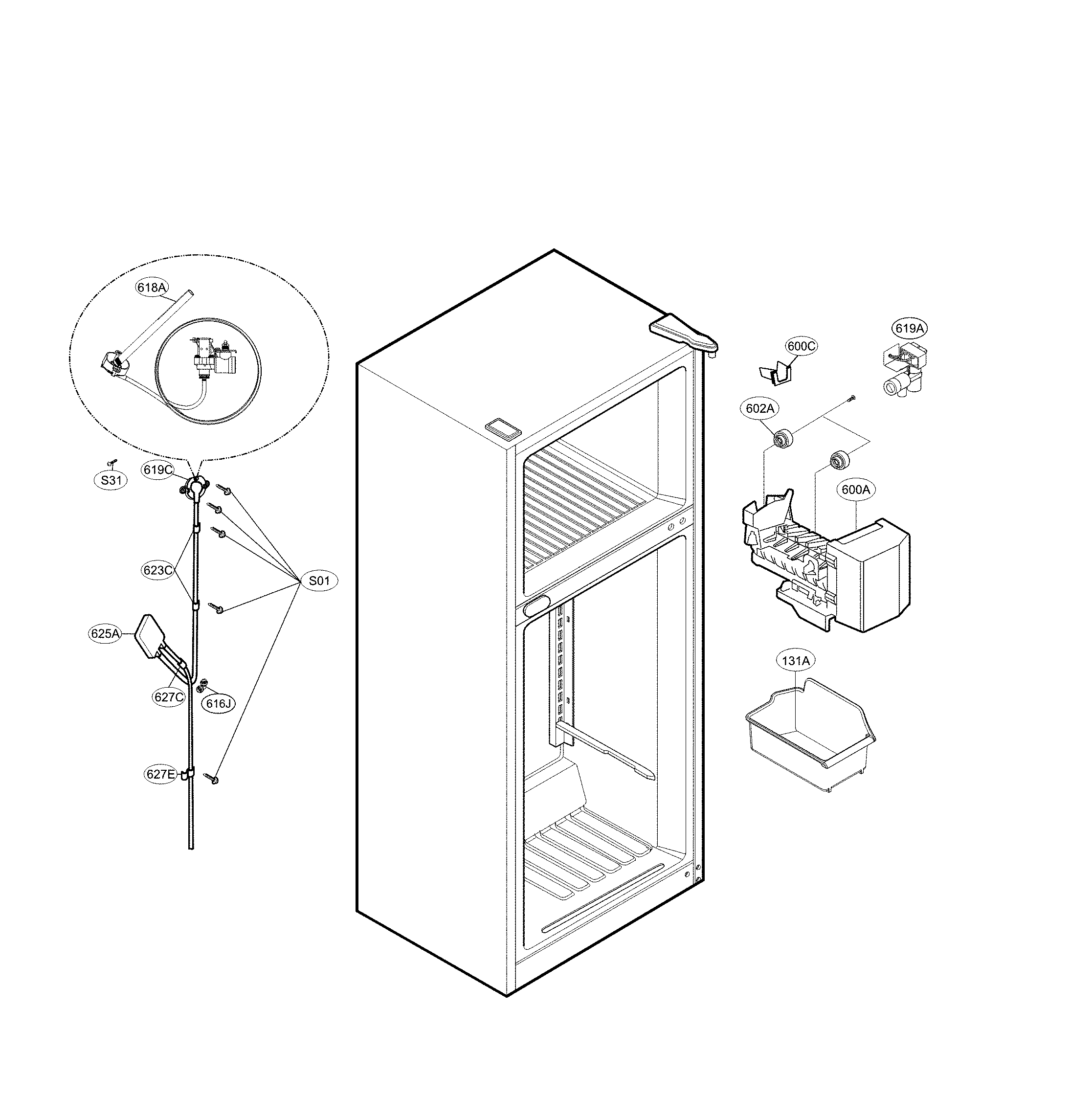 Ice maker parts