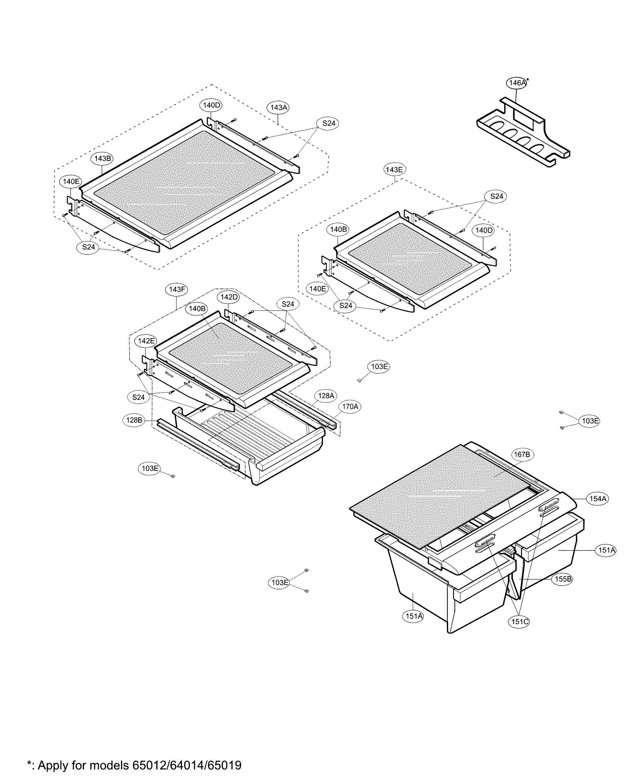 Refrigerator parts
