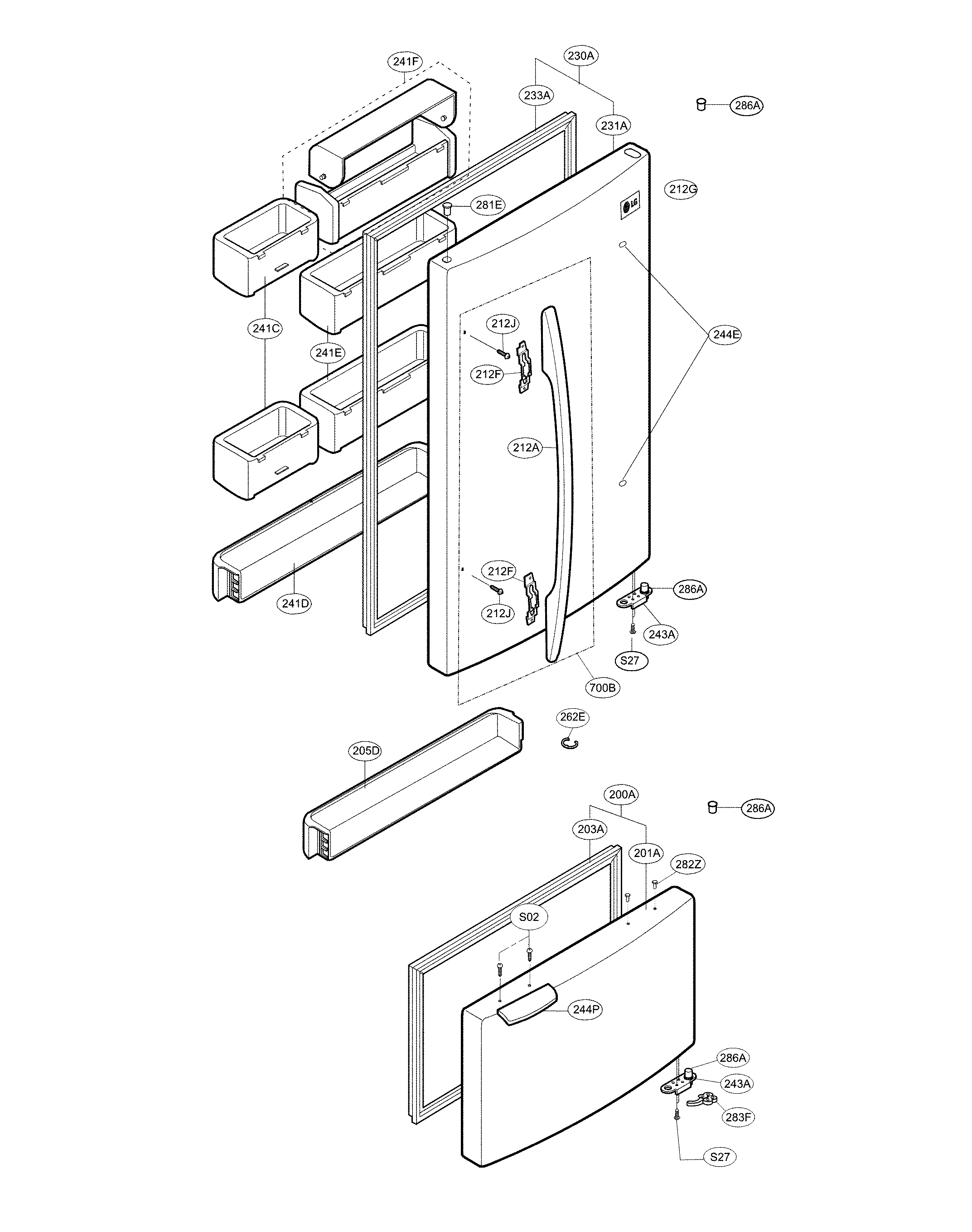 Door parts