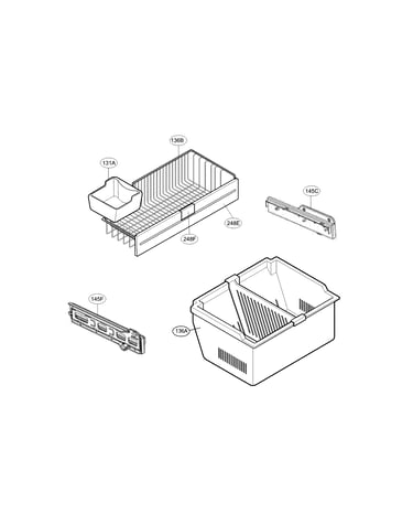 Freezer parts