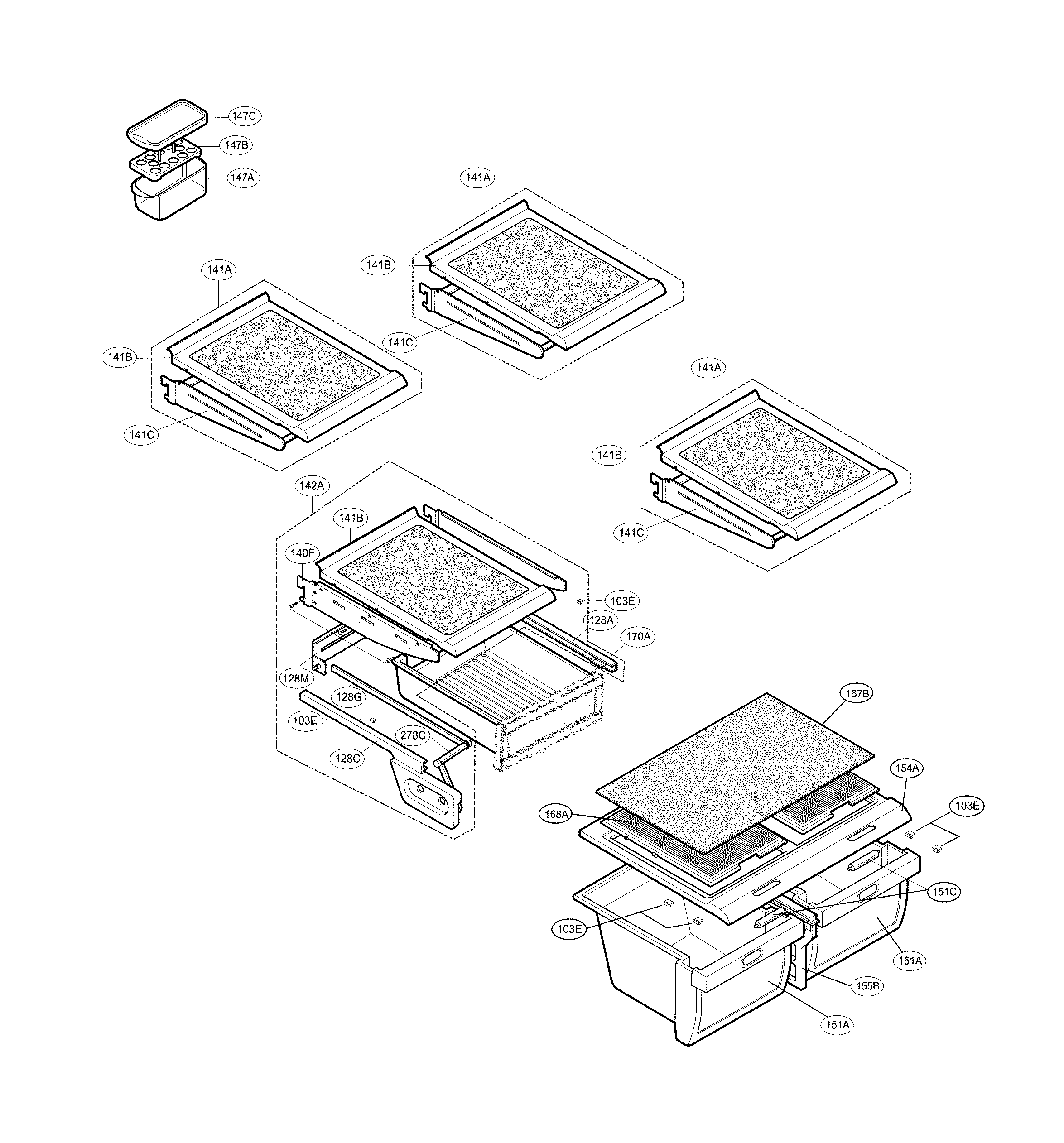 REFRIGERATOR PARTS
