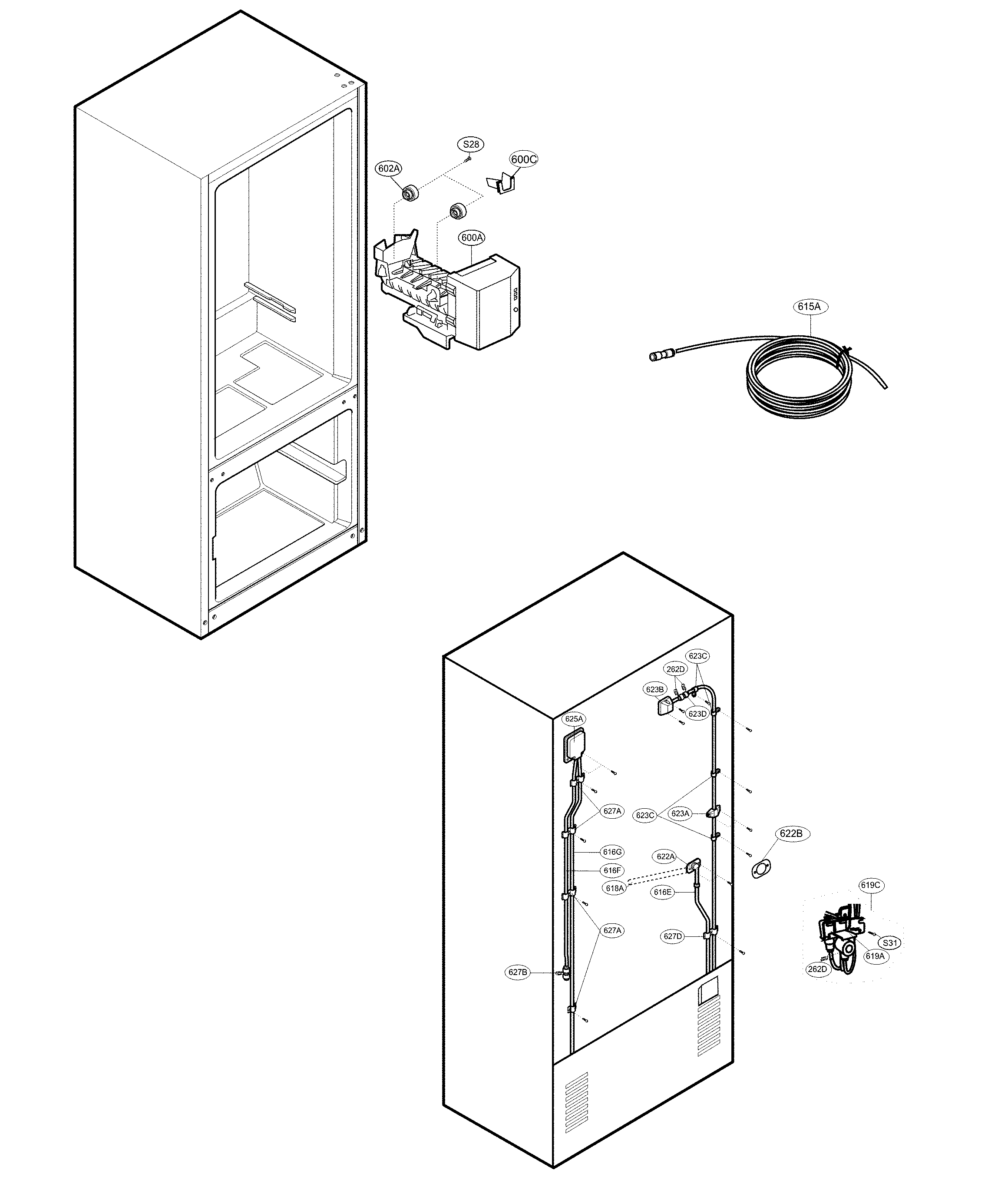 ICE MAKER PARTS