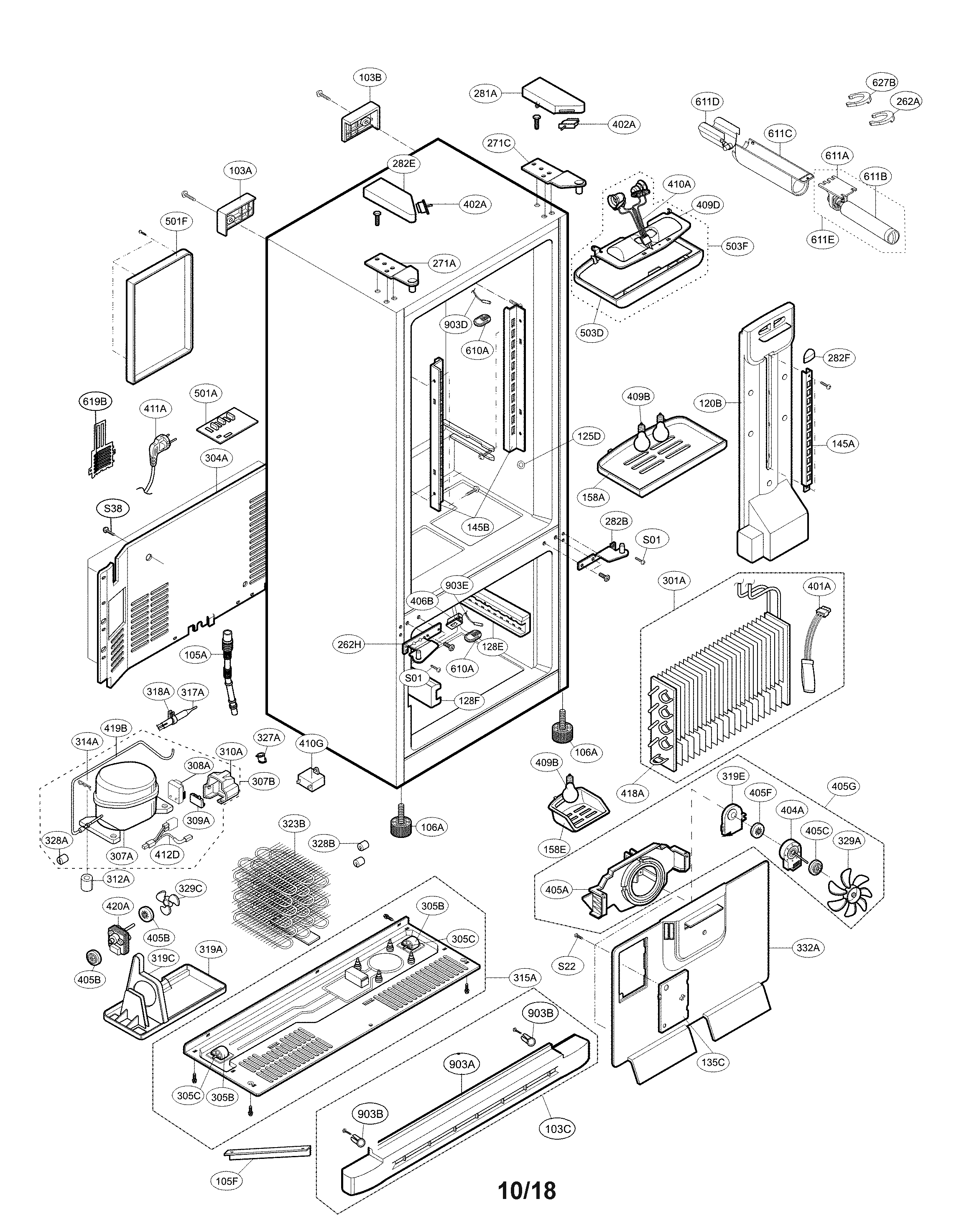 Case parts