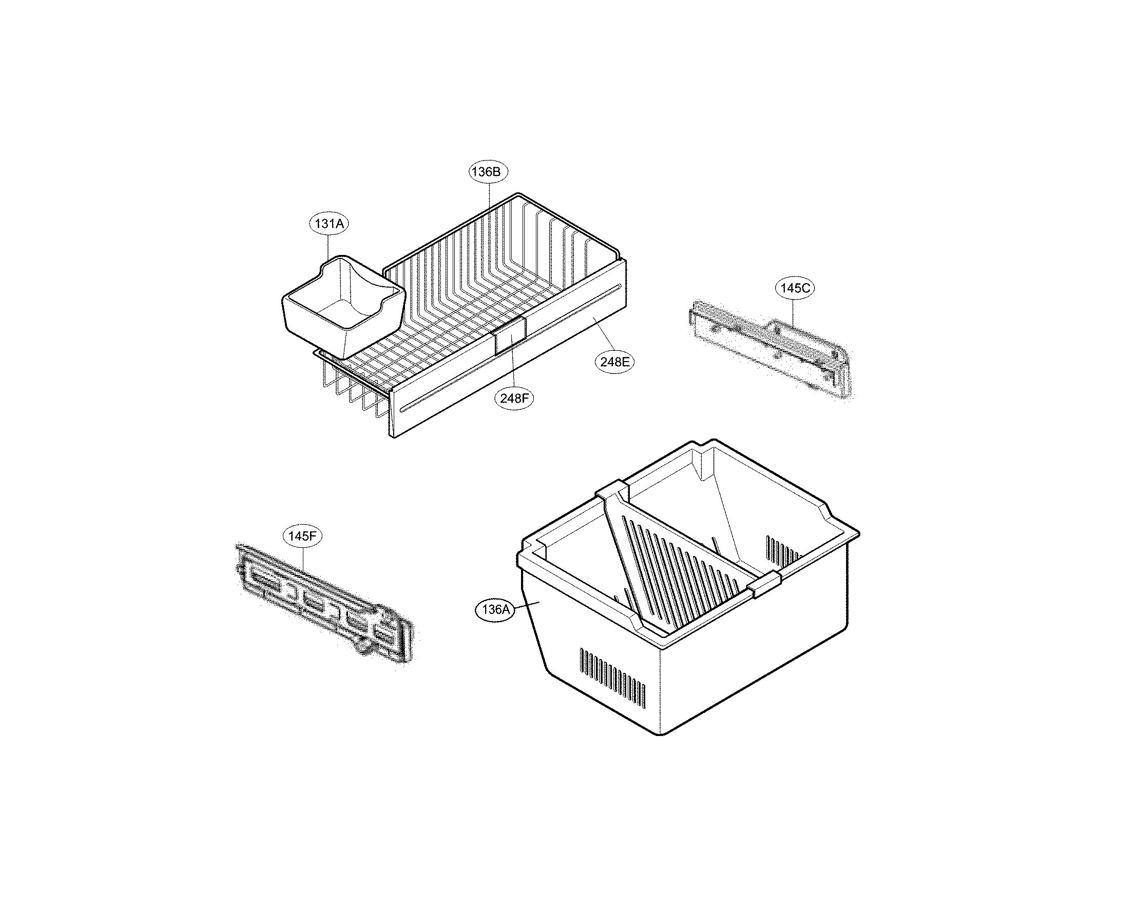 Freezer parts