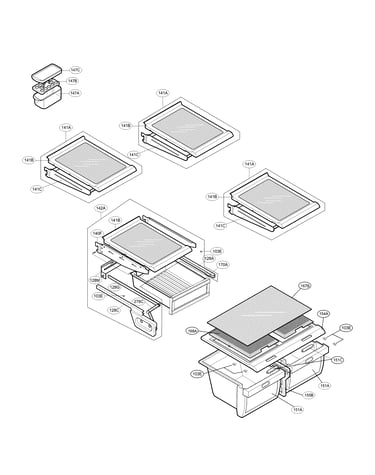 Refrigerator parts