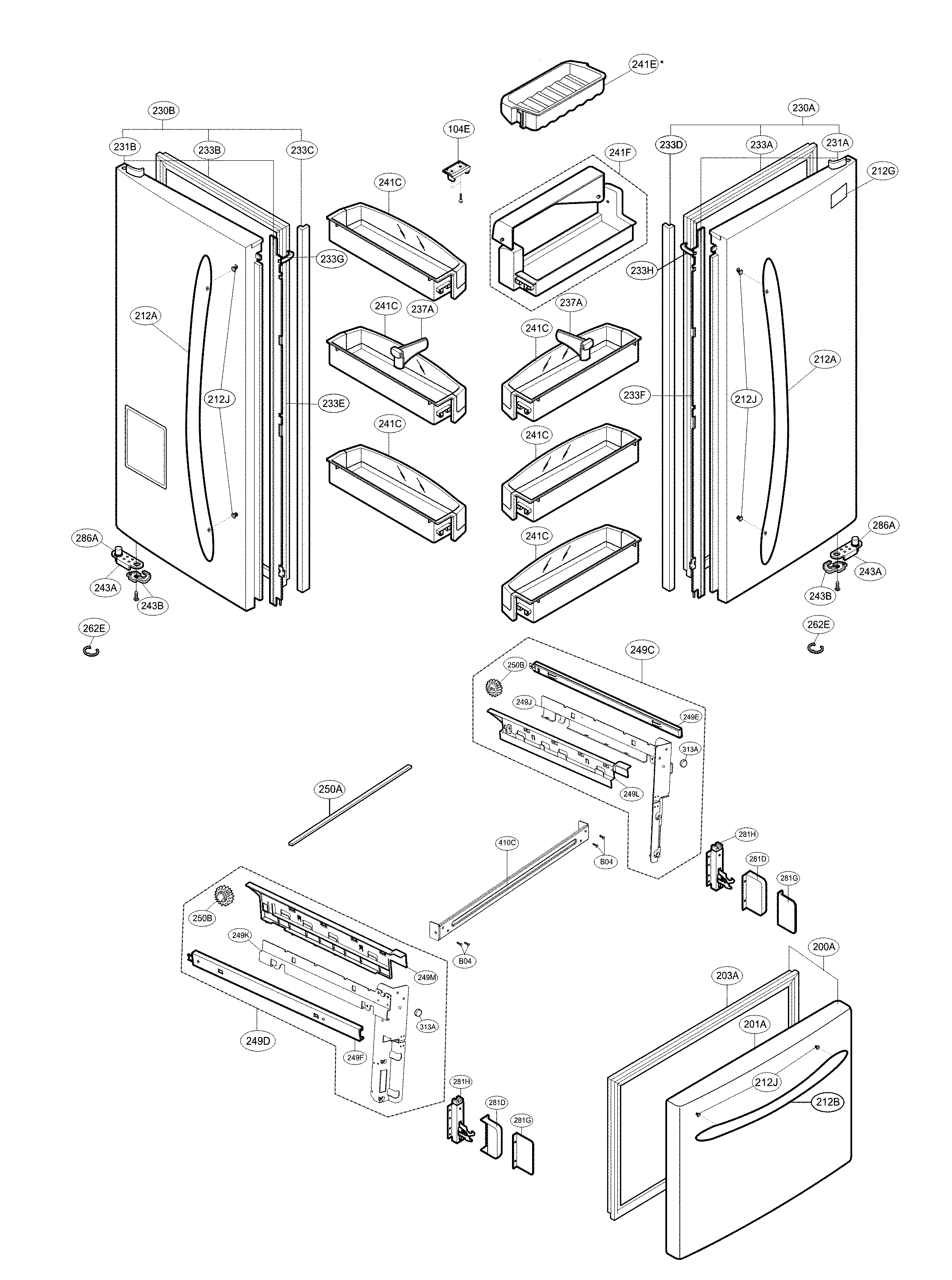 Door parts