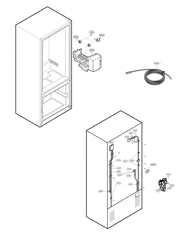 Ice maker parts