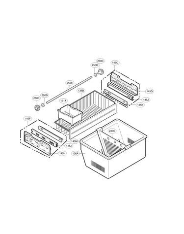 Freezer parts