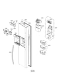 Freezer door parts