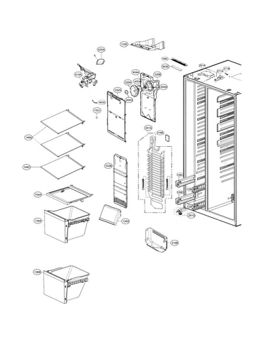 Freezer parts