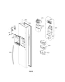 Freezer door parts
