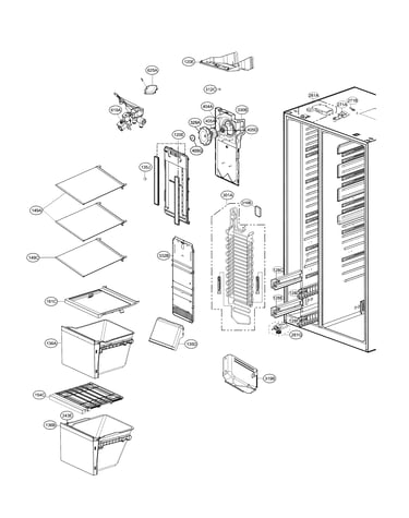 Freezer parts