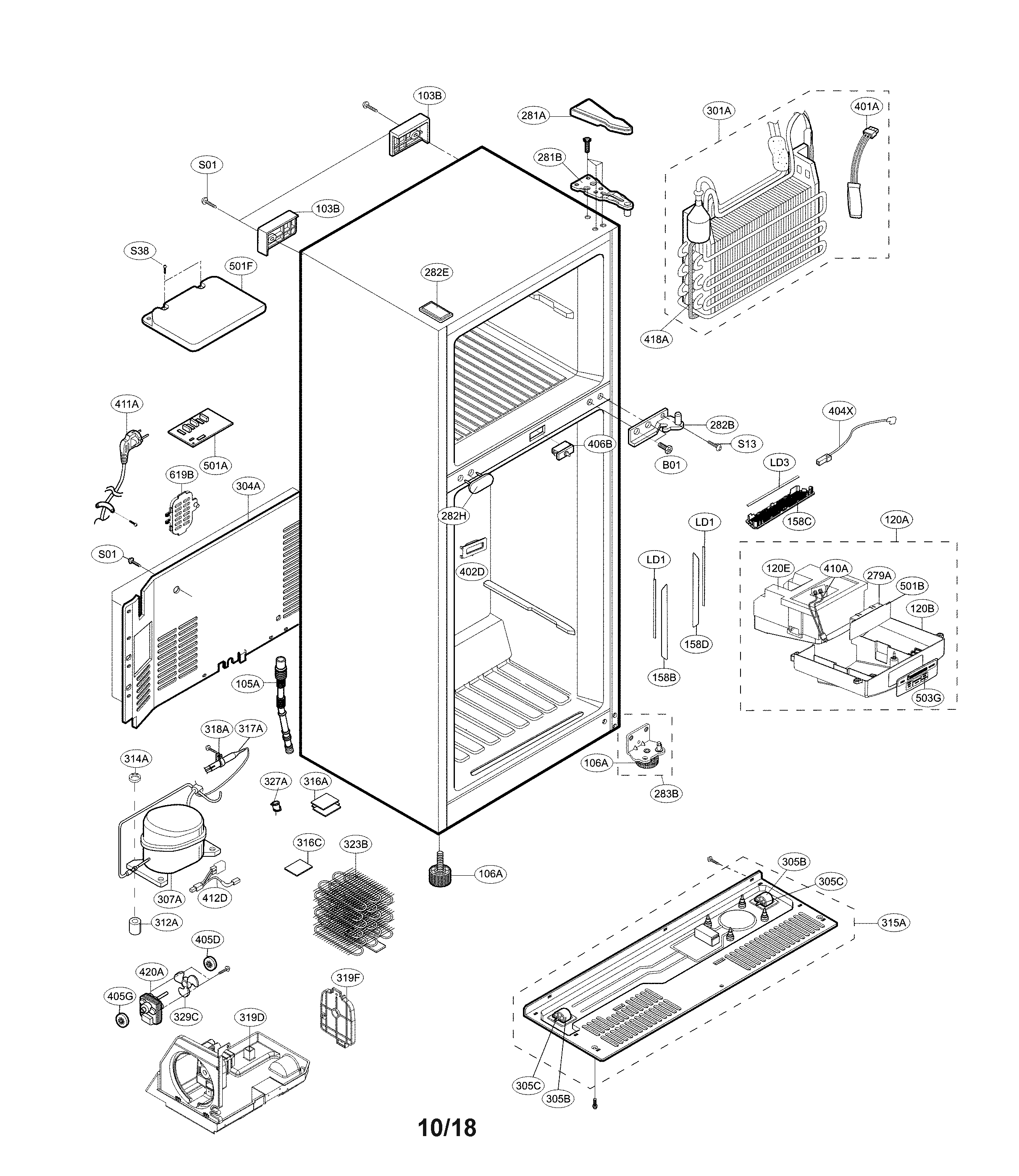 Case parts