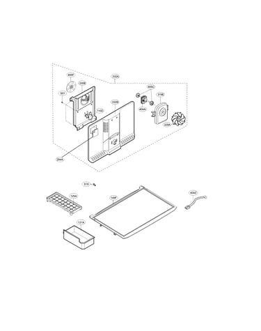 Freezer parts