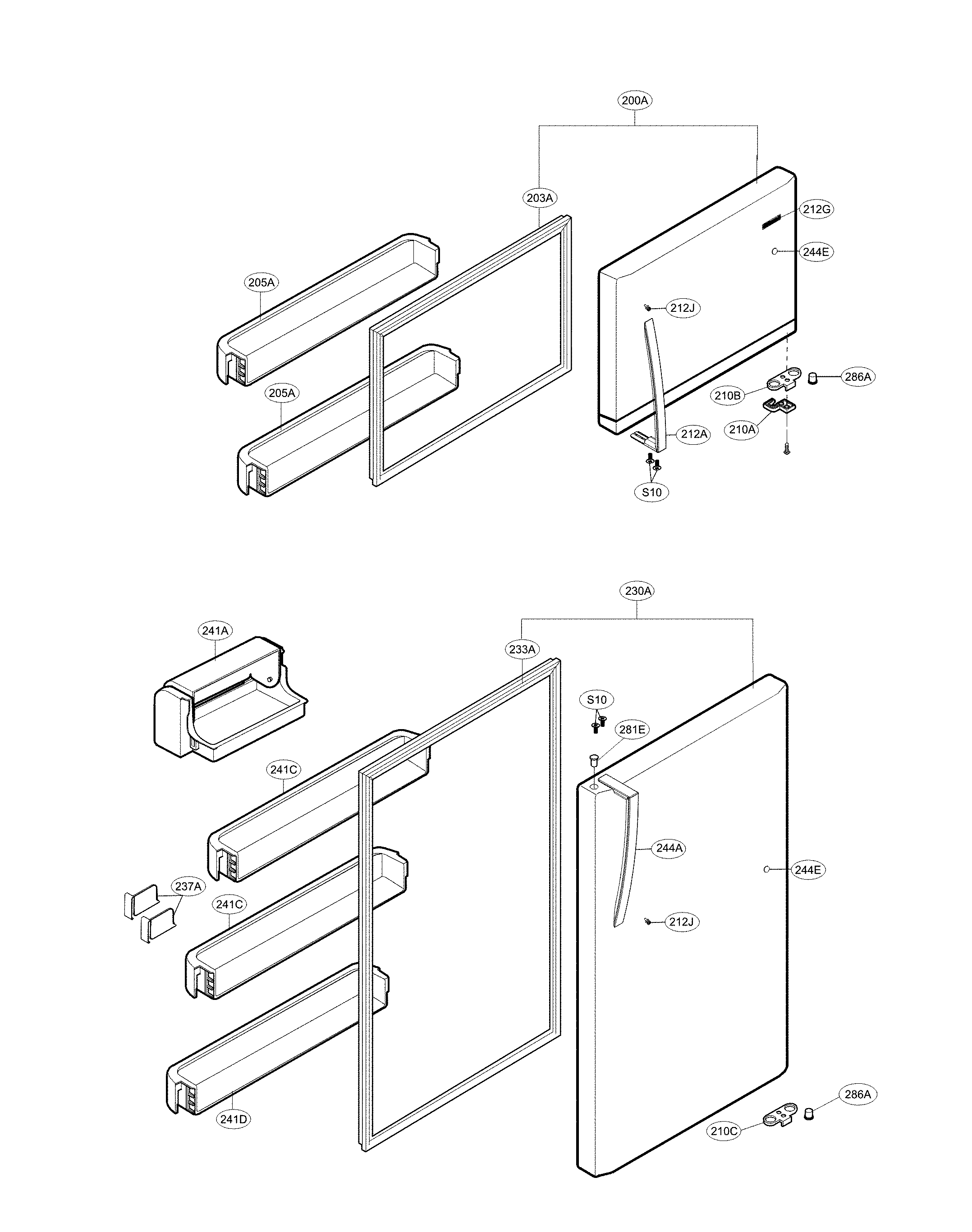 Door parts
