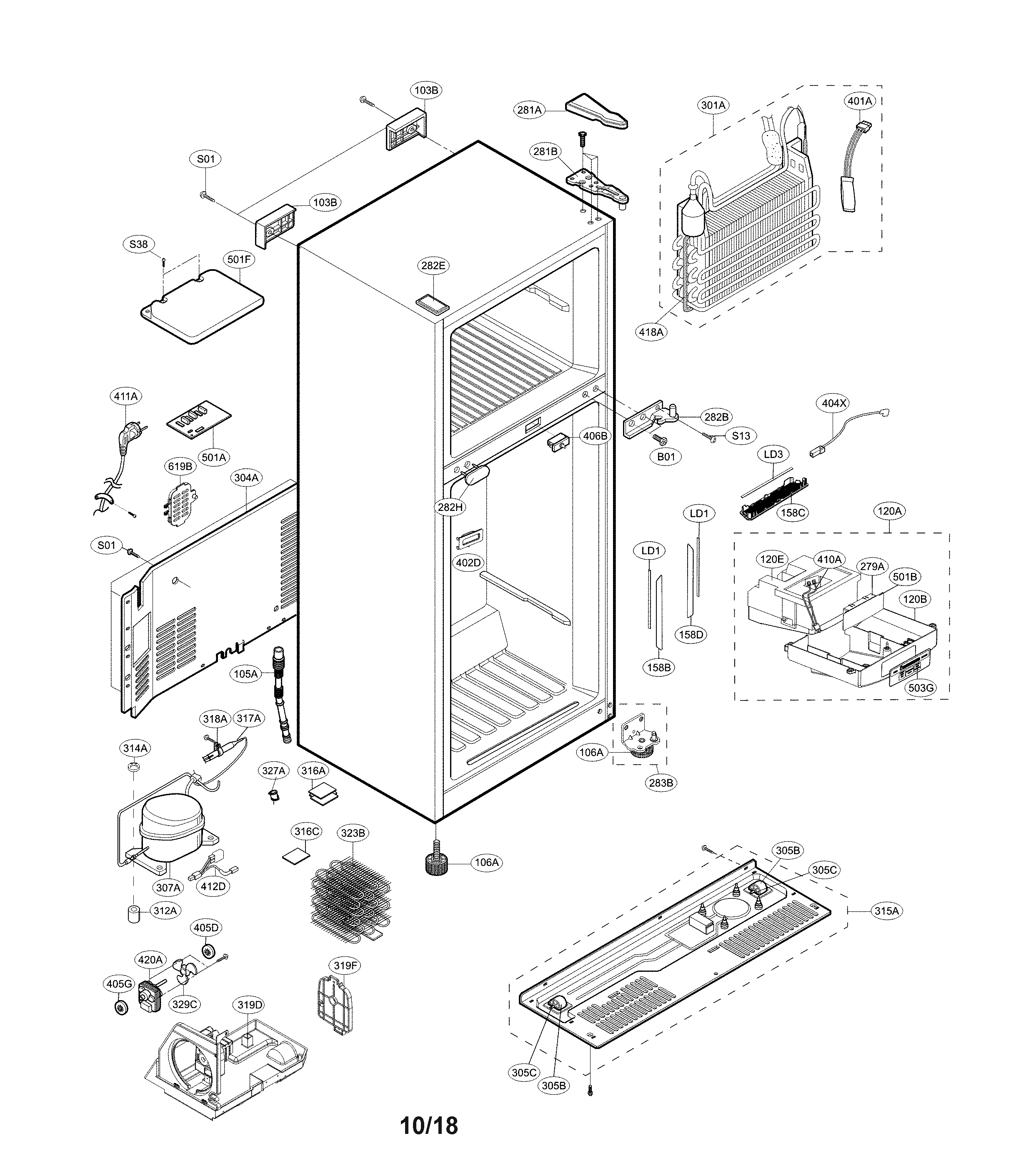 CASE PARTS