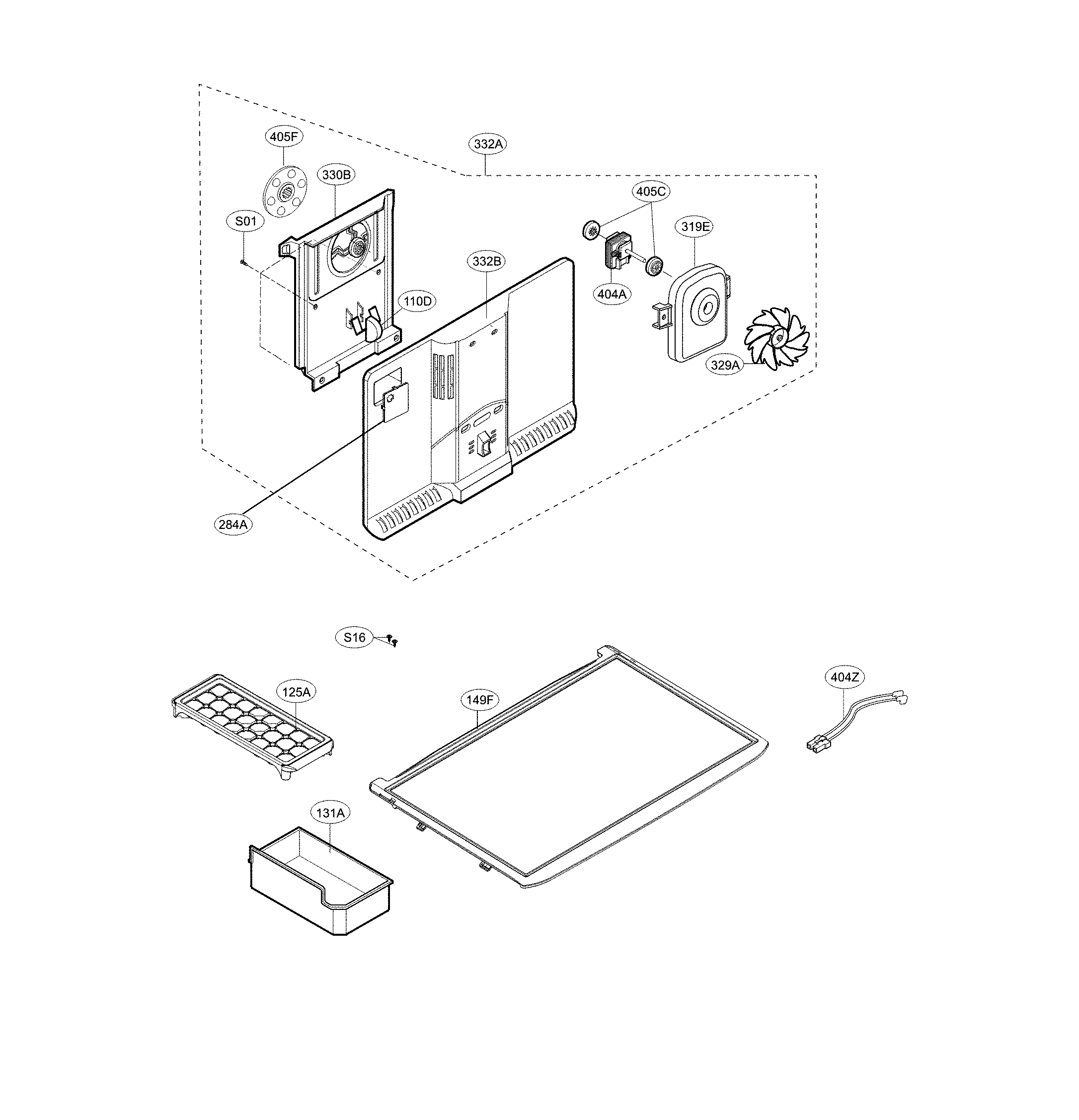 FREEZER PARTS