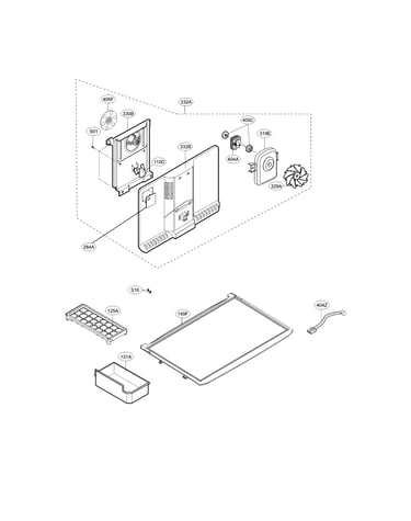 Freezer parts