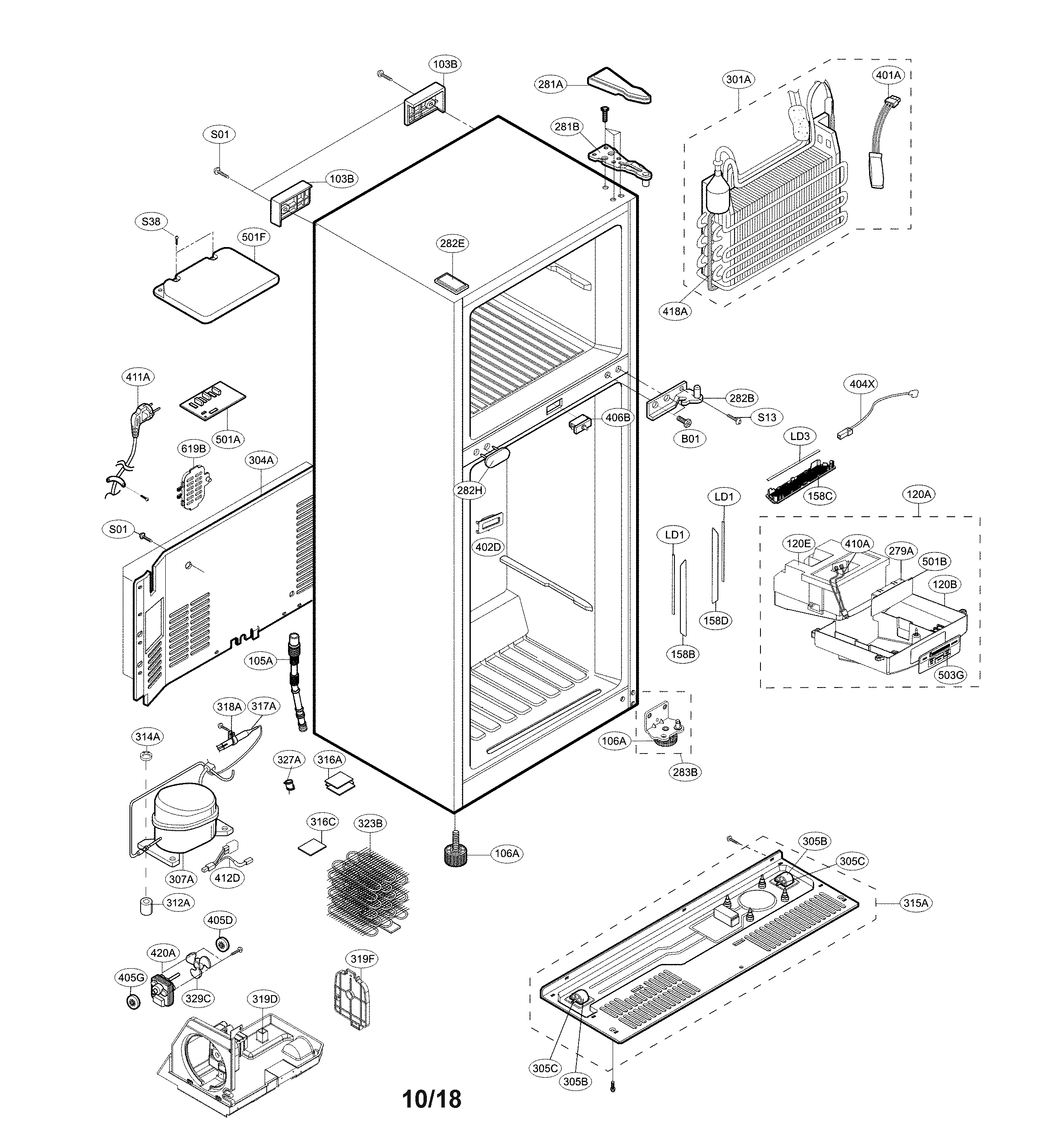 Case parts