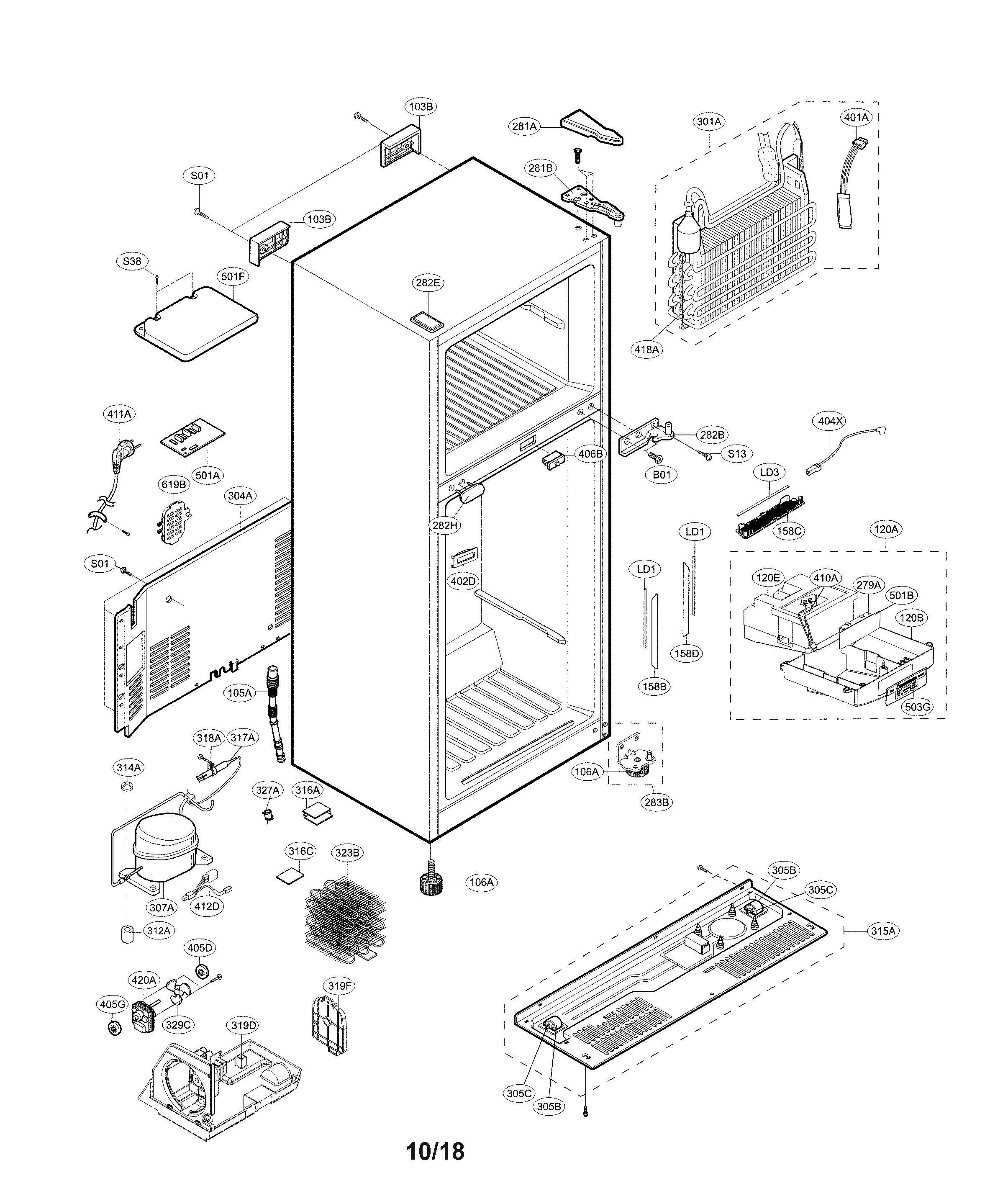 Case parts