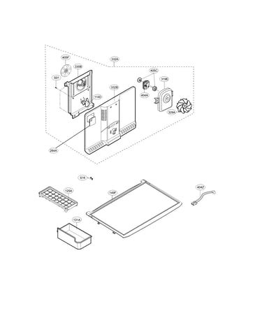 Freezer parts