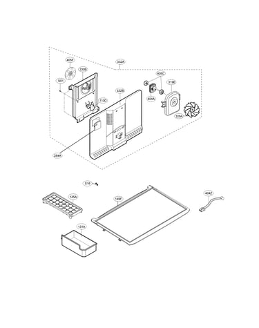 Freezer parts