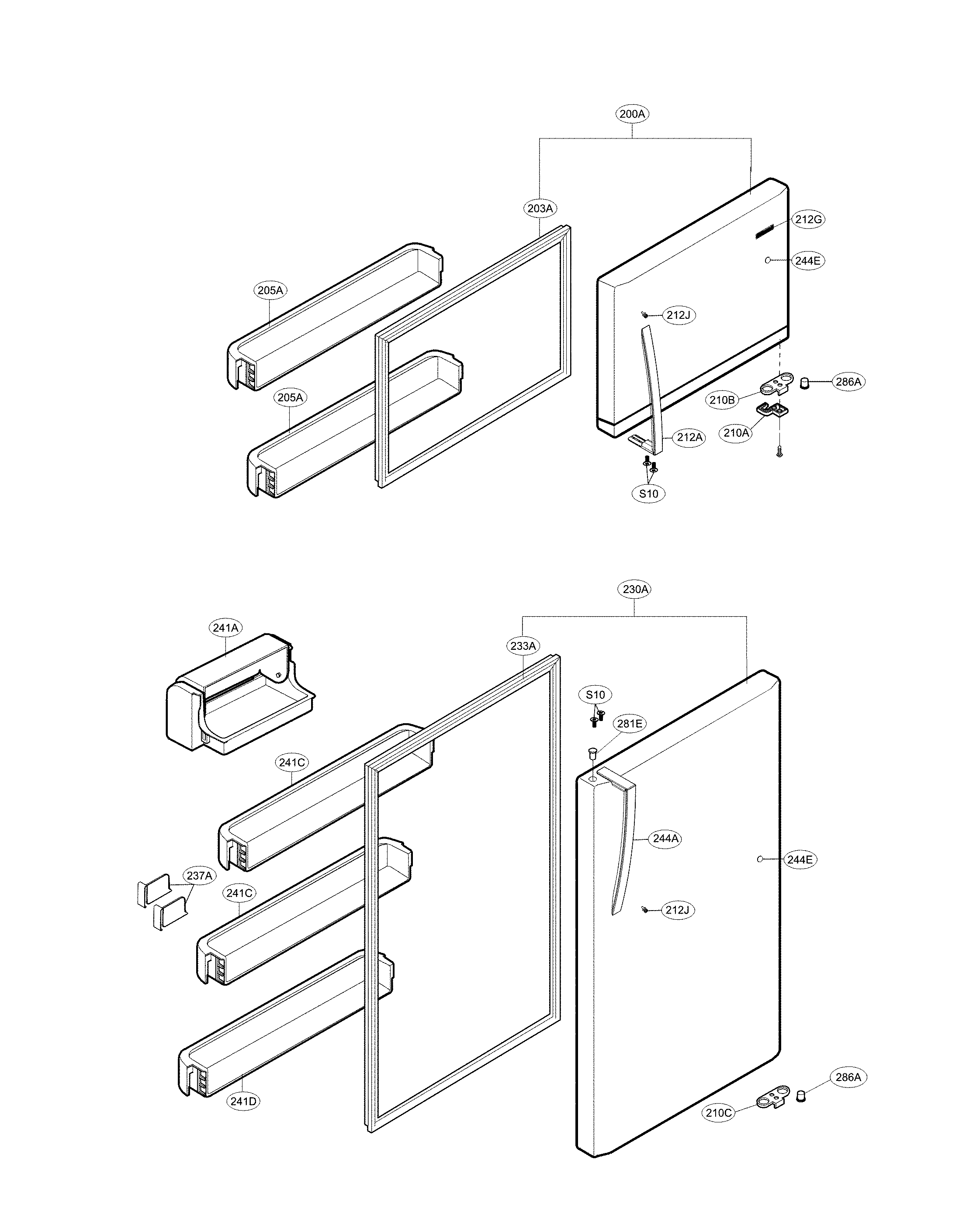 Door parts