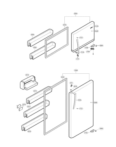 Door parts