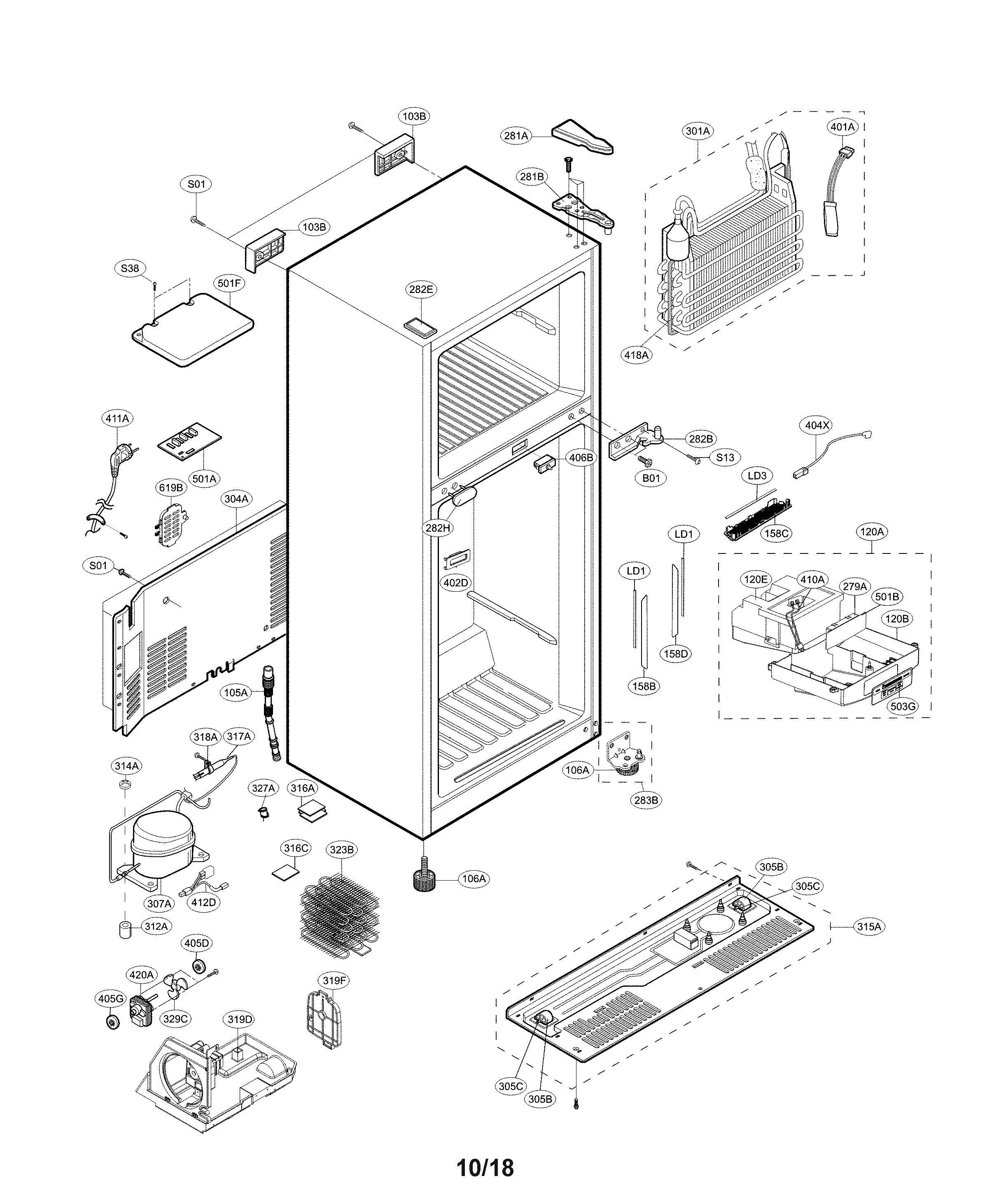 Case parts