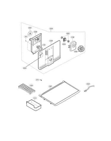 Freezer parts