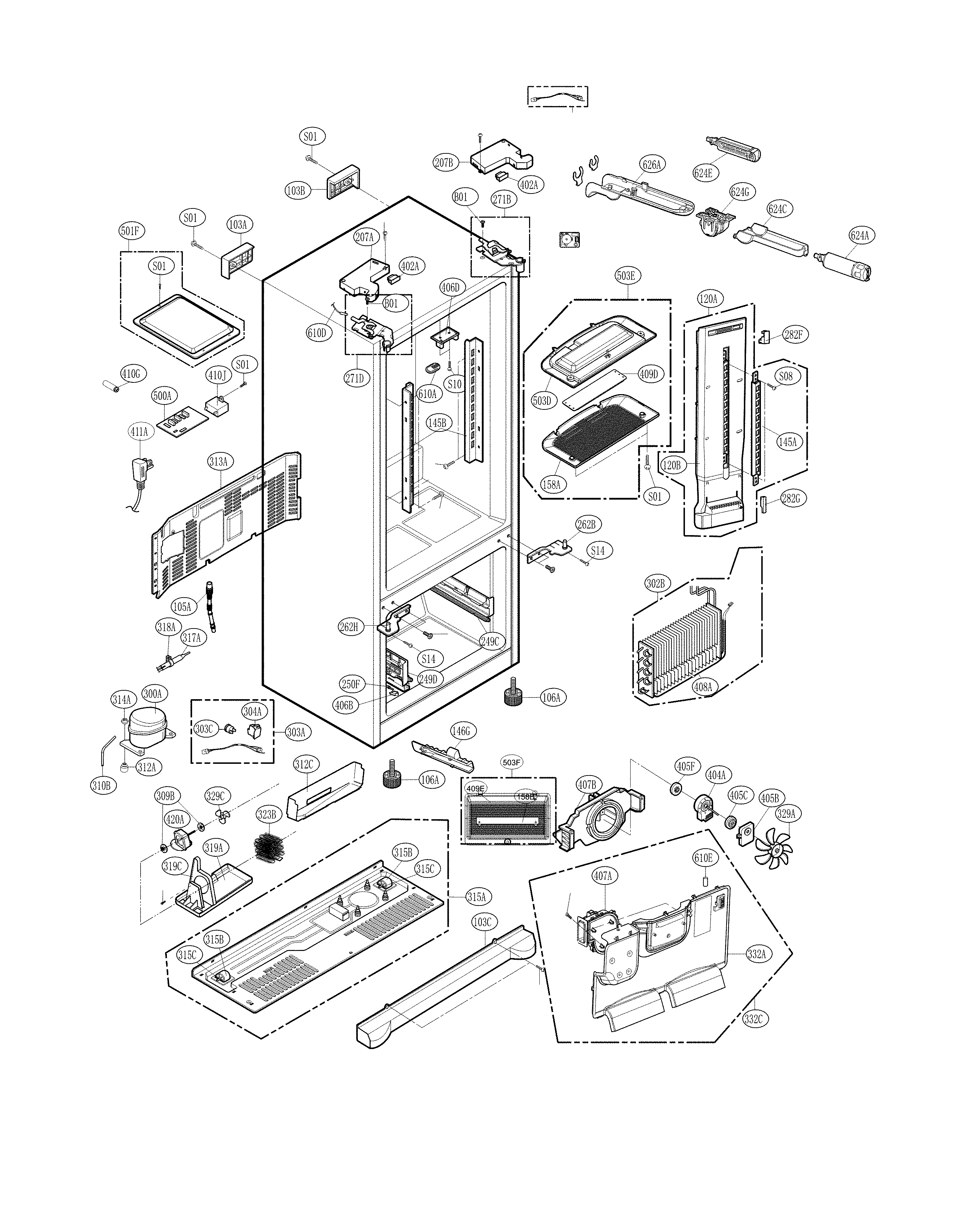 CASE PARTS