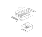 Kenmore 79570332411 freezer parts diagram