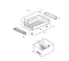 Kenmore 79570339411 freezer parts diagram