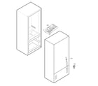 Kenmore 79571312311 ice maker parts diagram