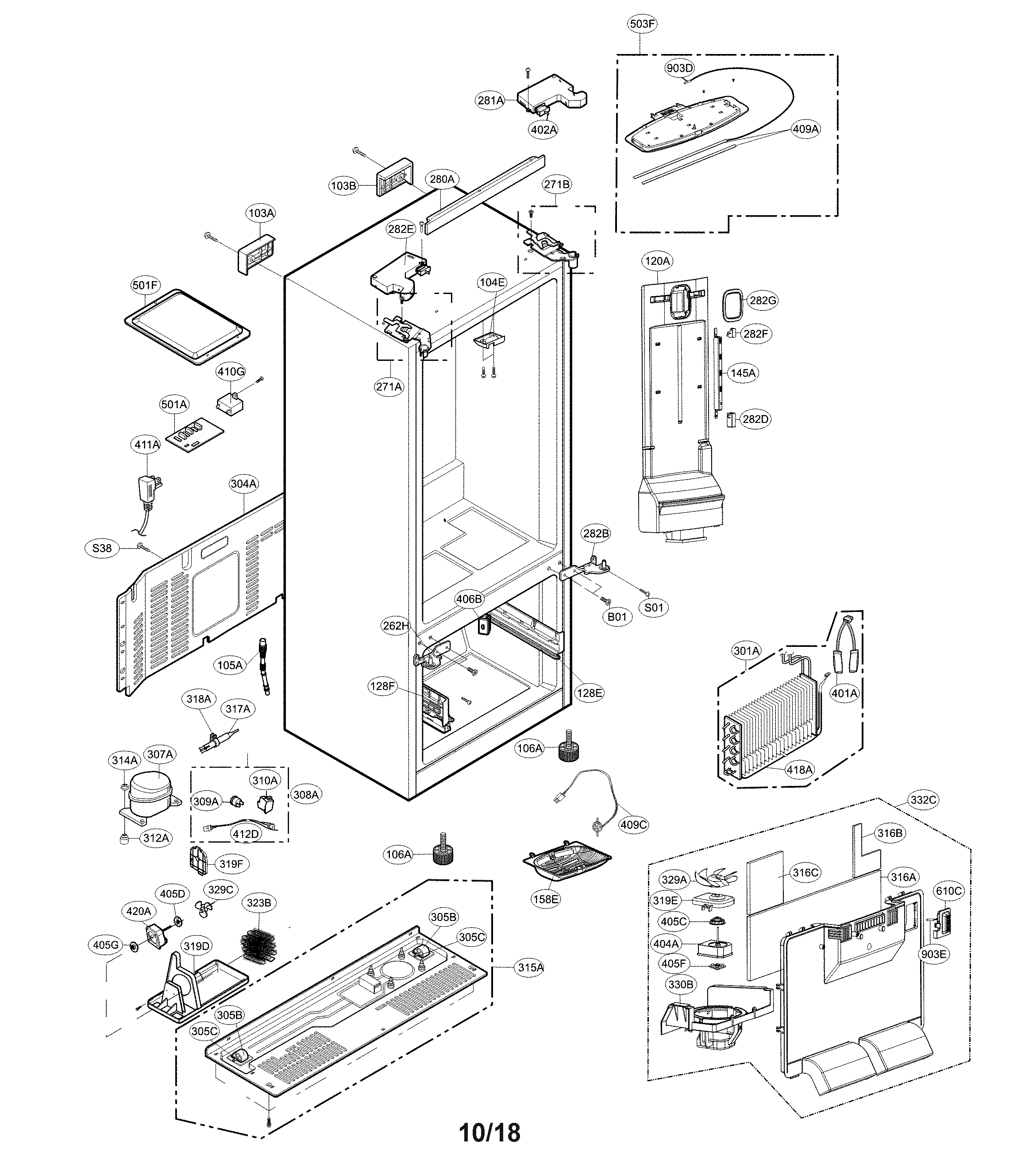 CASE PARTS