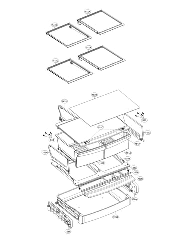 Refrigerator parts